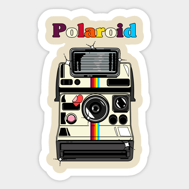 90's Polaroid Sticker by Riel